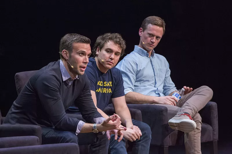 Image: Political podcast Pod Save America is bringing their show on the road.