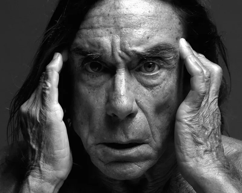 Image: Meet the one of rock's greatest all-time frontmen: Iggy Pop.