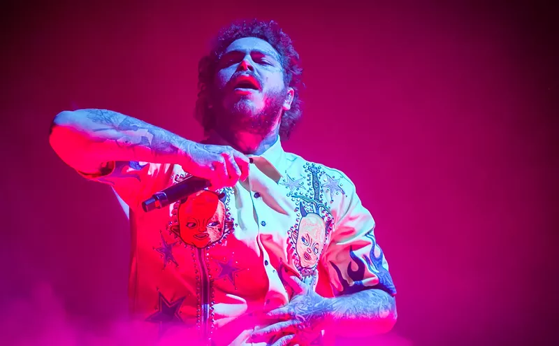 Image: Post Malone: What he's been playing on the tour headed to Phoenix and his new collab