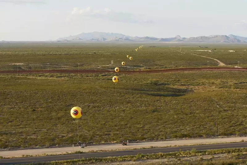 Image: Still shot from the 2017 documentary Through the Repellent Fence.