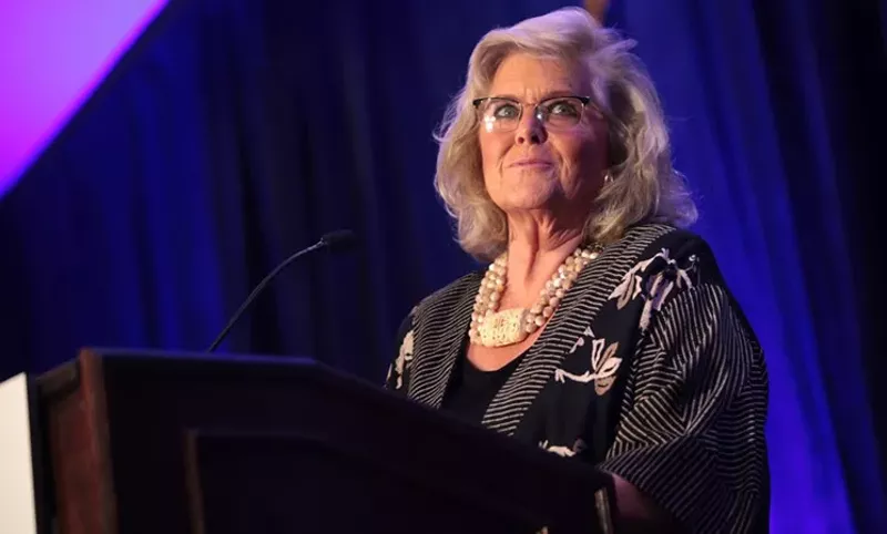 Image: Randy Kendrick, a Goldwater Institute board member and wife of Arizona Diamondbacks owner Ken Kendrick, gave $100,000 in opposition to Prop 207.