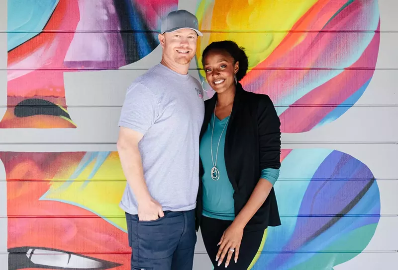 Image: Pour Decisions owners Jackson Armstrong and Monique Huges-Armstrong.