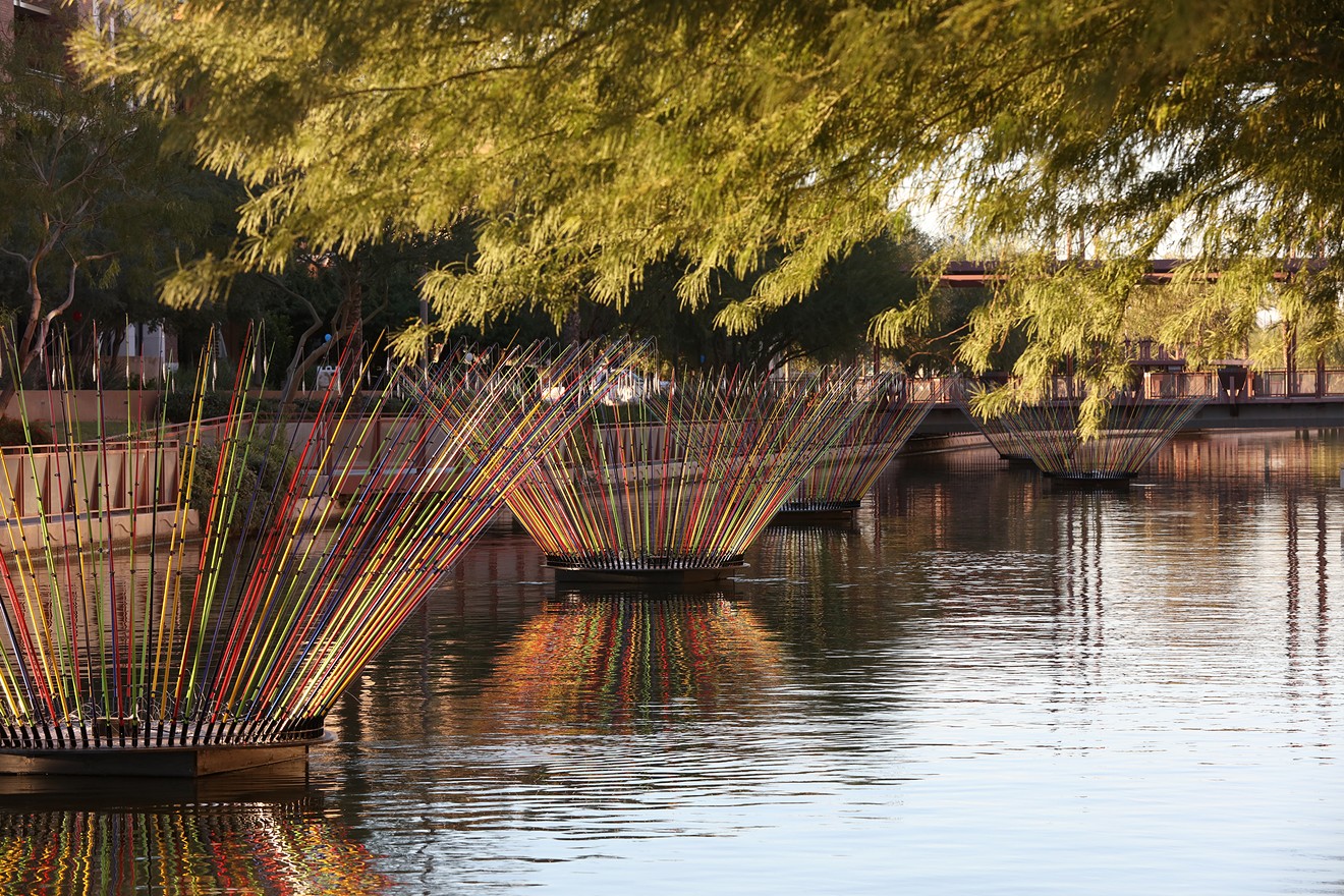 Blooms by Bruce Munro, commissioned by Scottsdale Public Art.