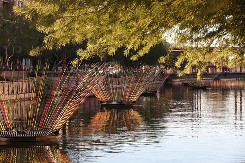 Image: Blooms by Bruce Munro, commissioned by Scottsdale Public Art.