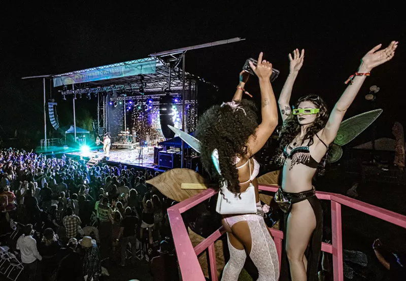 Image: The crowd at Pure Imagination Music Festival in 2024.