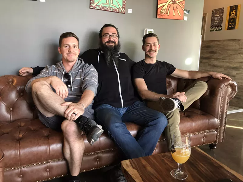 Image: Justin Evans, Adam Miszuk, and Tony Fatica of The Theodore.