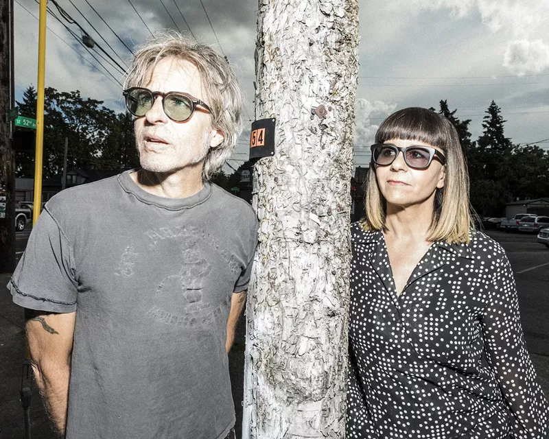 Image: Quasi's Sam Coomes and Janet Weiss bring their two-piece carnival to the Rebel Lounge on February 22.