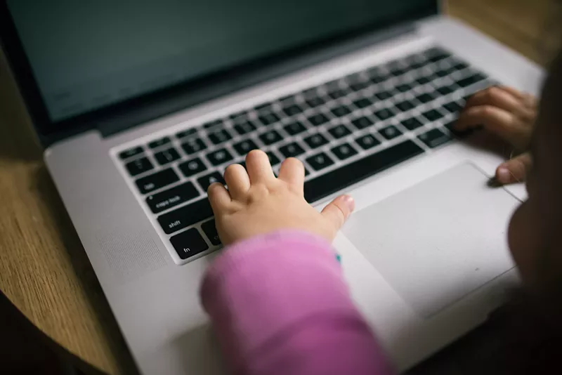 Image: Some local schools are preventing teachers from running online classes from home.