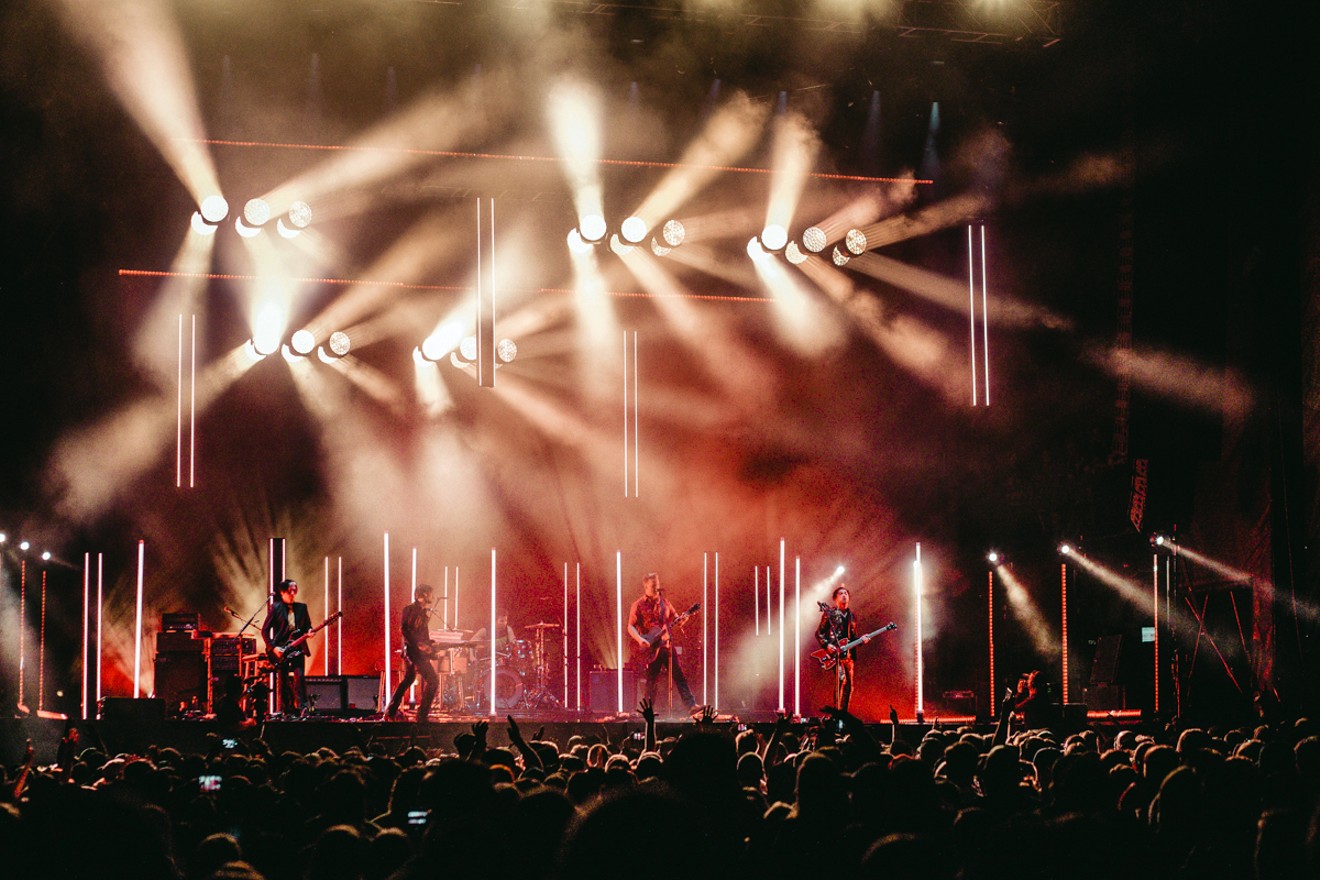 Queens of the Stone Age headlined the first night of Innings Festival.