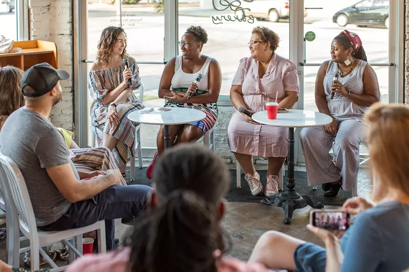 Image: The Radio Cherry Bombe podcast tour is stopping in Scottsdale's FnB to talk with Charleen Badman and more women in the Phoenix food world.