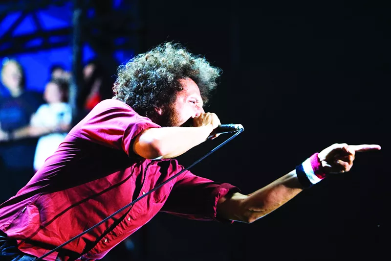 Image: Zack de la Rocha and the rest of Rage Against the Machine will hit the Valley in 2022. We hope.