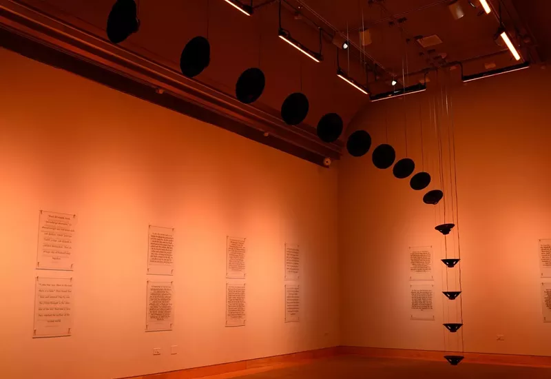 Image: Installation view of Still Life No. 3 by Raven Chacon.