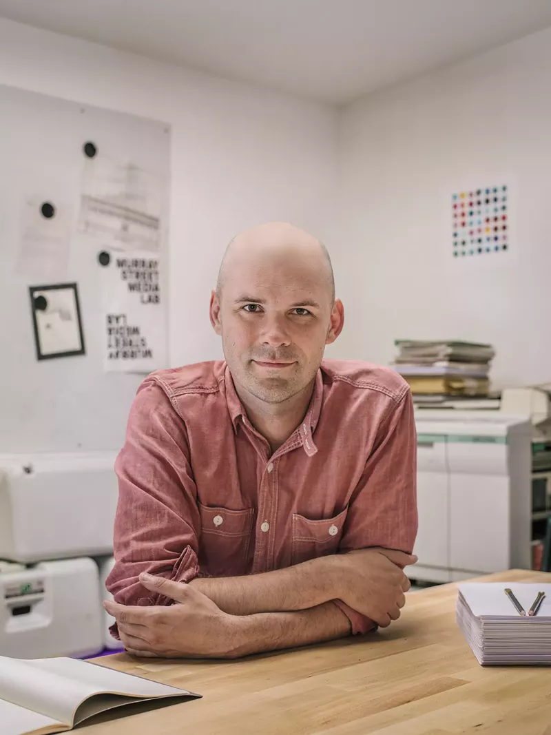 Image: Robin Sloan, author of the genre-bending book Sourdough.