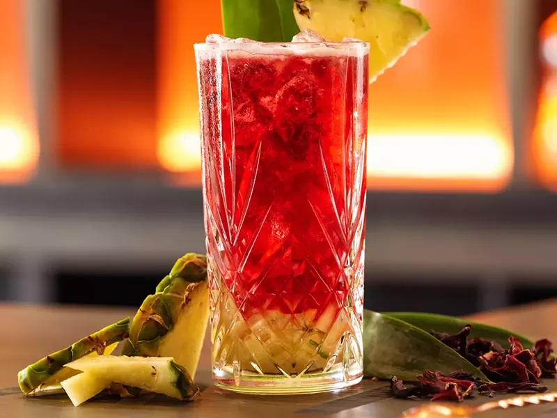 Image: Chef Digby Stridiron of Latha shares his recipe for Caribbean sorrel, a sweet, floral drink.
