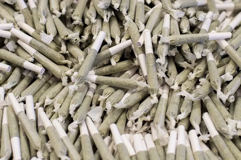 Image: marijuana pre-rolls