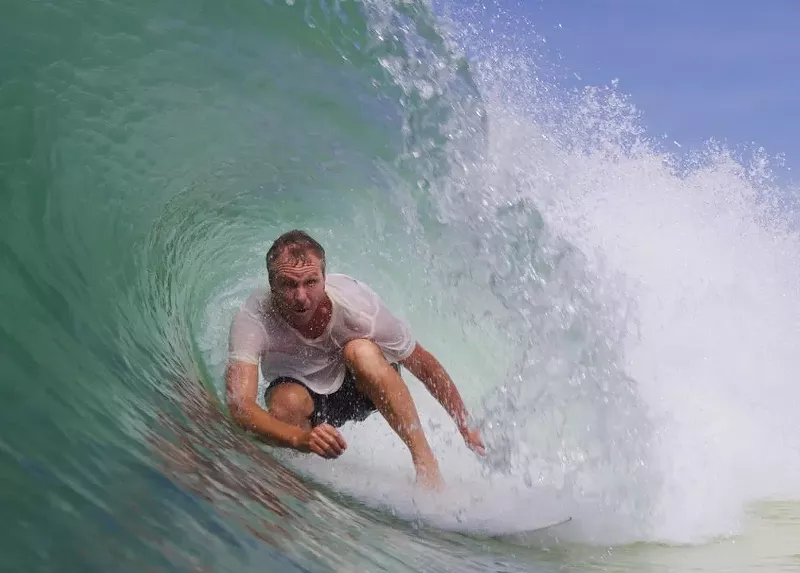 Image: You can ride the waves at the newly opened Revel Surf Park in Mesa.