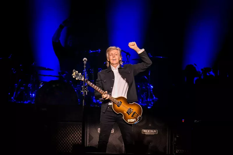 Image: Paul McCartney played “some old songs, some new songs, and some in-between songs" at Talking Stick Resort Arena.
