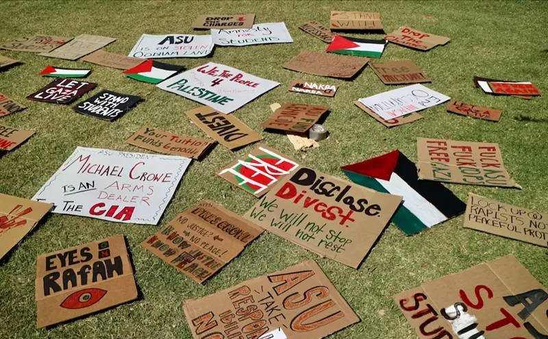 Image: Right-wing playbook sets trap for pro-Palestinian protests like ASU’s
