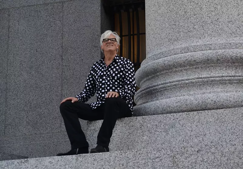 Image: Musical genius and pillars of stone go together hand in hand.