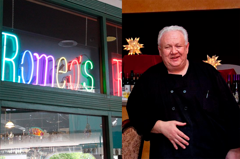 Image: Romeo Taus opened his restaurant Romeo's Euro Cafe 32 years ago and has treated customers to a large menu and friendly hospitality ever since.