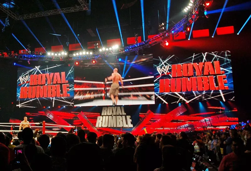 Image: The Royal Rumble returns to the Valley in January and we've got the lowdown on how to get tickets early.