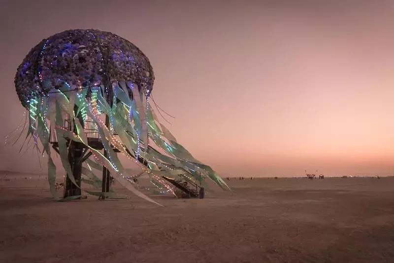 Image: Arizona burner Gail Reyes took this photograph at a previous Burning Man in Nevada.