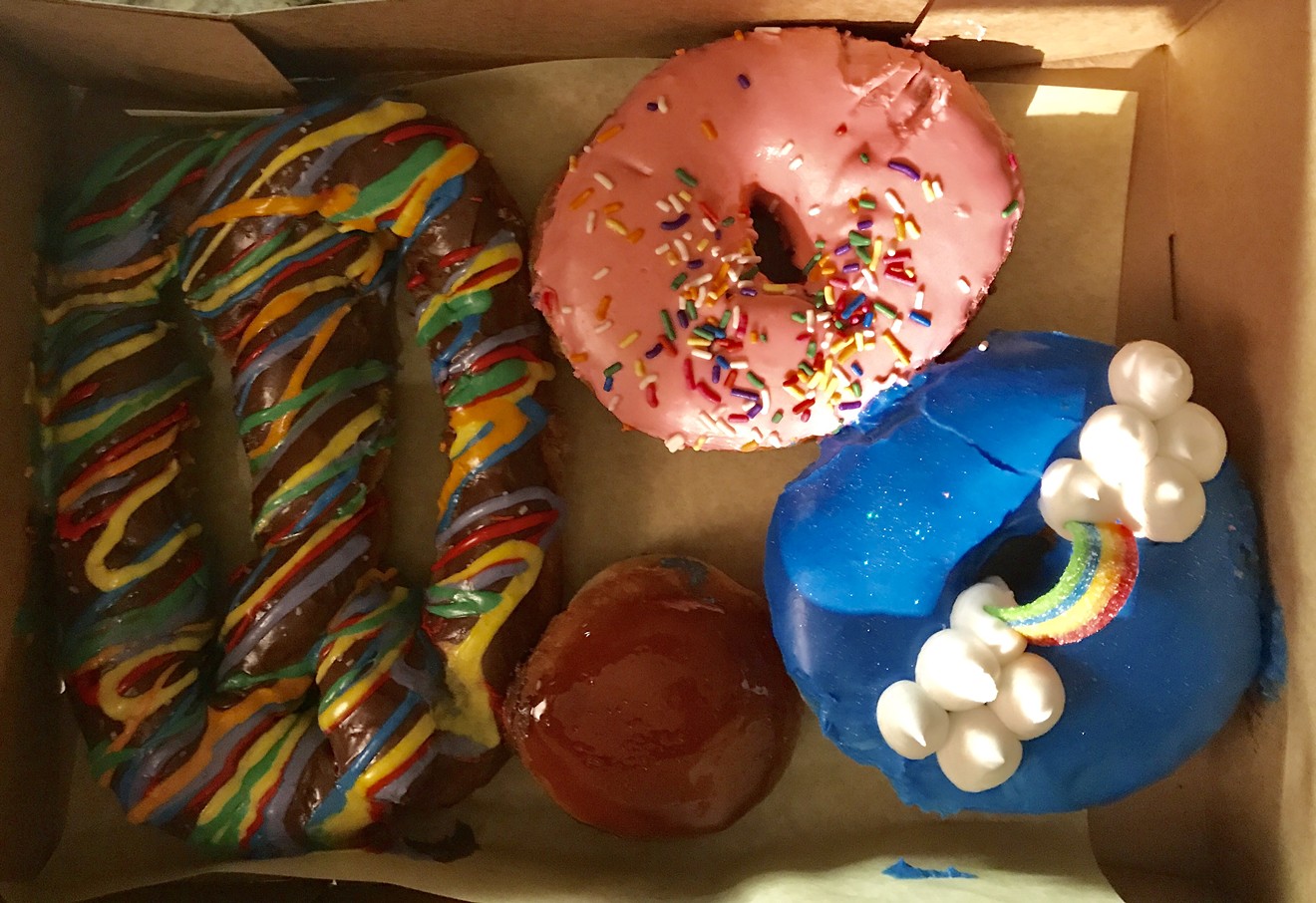 Four delicious doughnuts from Donut Bar, which will be coming to Scottsdale.
