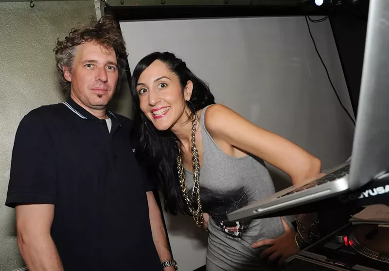Image: Jay "Funkfinger" Wiggins and Michele "Roya" Chinichian of Tongue Tied.