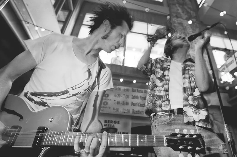 Image: One of the many performances from the 1999 New Times Music Showcase.