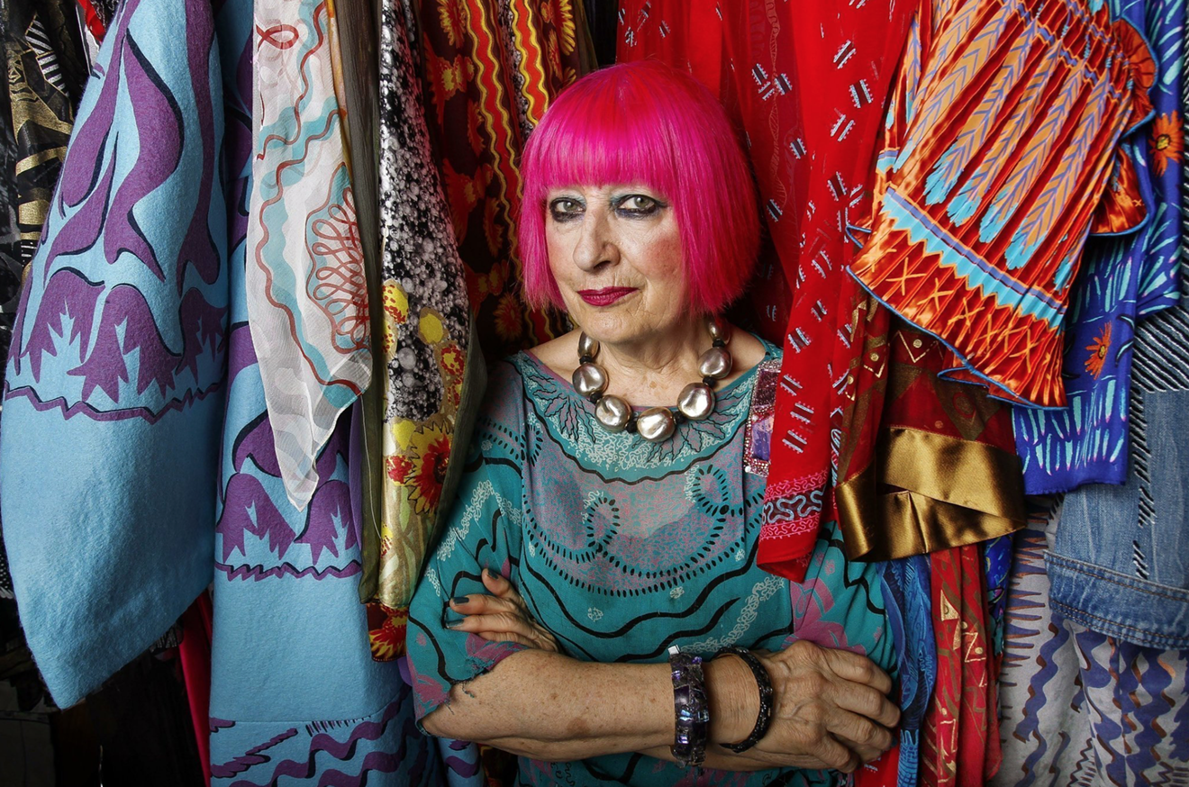 Sarah Jessica Parker, Jacqueline Kennedy Onassis, Princess Diana, Elizabeth Taylor, Paris Hilton, and other notables have worn the work of British fashion icon Zandra Rhodes. See her new looks at SFW on Thursday, March 2, at 7:30 p.m. at the Mercedes-Benz of Scottsdale car showroom.