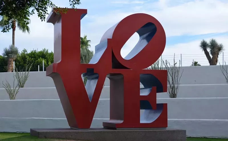 Image: Scottsdale Public Art Is Moving Its Iconic LOVE Sculpture