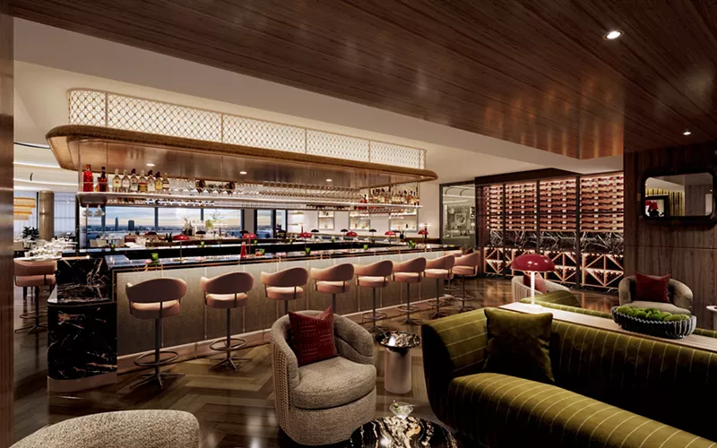 Image: Sexy Roman, an Italian-inspired restaurant with over-the-top martini service, will debut in the former space of Sushi Roku at the W Scottsdale Hotel this spring.