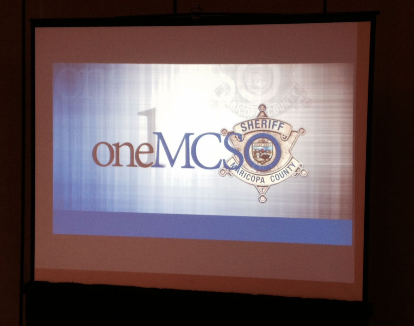 "OneMCSO" was the theme of Maricopa County Sheriff Paul Penzone's 100-day speech at Arizona Grand Resort on Wednesday, May 17, 2017.