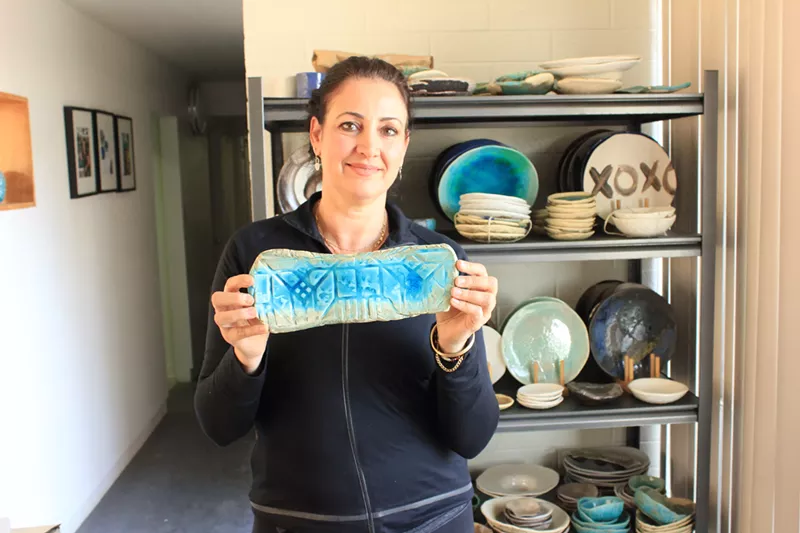 Image: Christiane Barbato of Blue Door Ceramics.