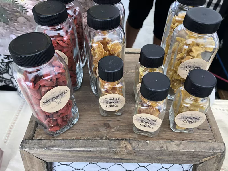 Image: Desert forage dried, candied, and otherwise prepared are the heartbeat of Sonoran Scavengers.