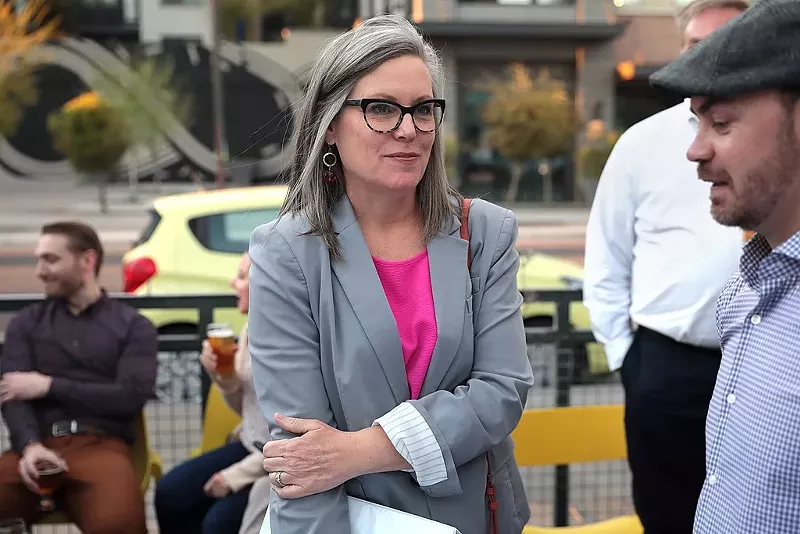 Image: The Citizens Clean Elections Commission offered Katie Hobbs an olive branch — one more week to agree to a televised debate with Republican opponent Kari Lake.