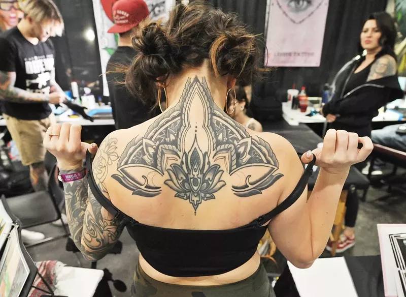 Image: The tattoo artists at the latest Body Art Expo will get under your skin.