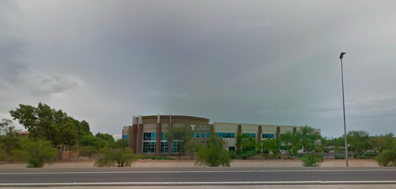 Image: Trine University's Peoria campus, as seen on Google Streetview