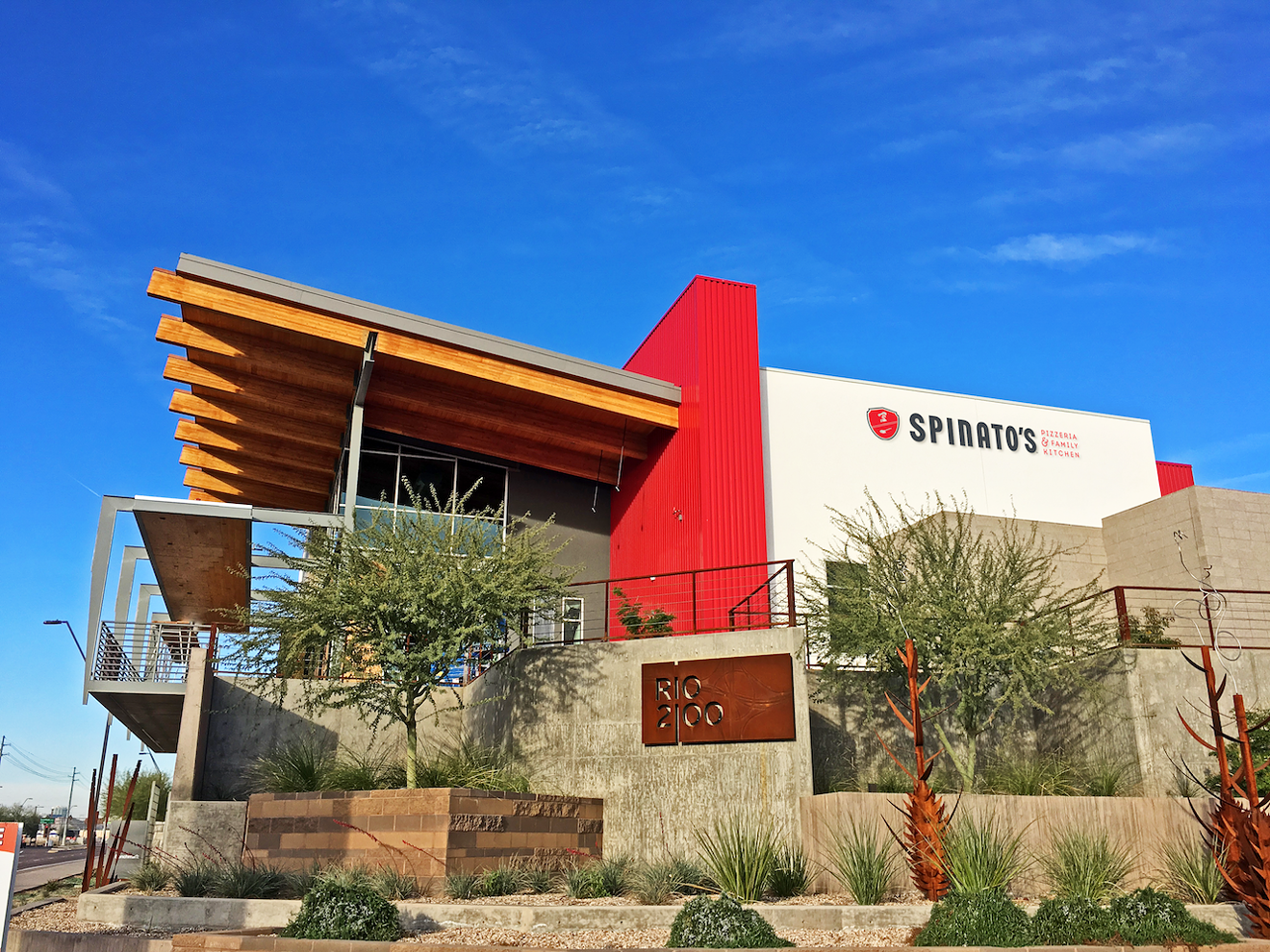 A rendering of the newly branded Spinato's logo at the upcoming Tempe location.