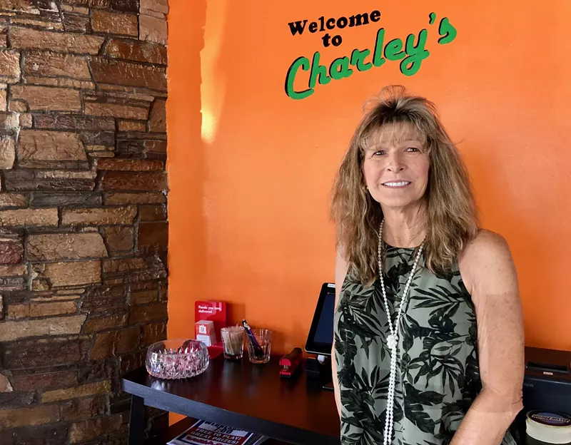 Image: Meet Lynn Clemens, proprietor of Charley's Sports Grill.