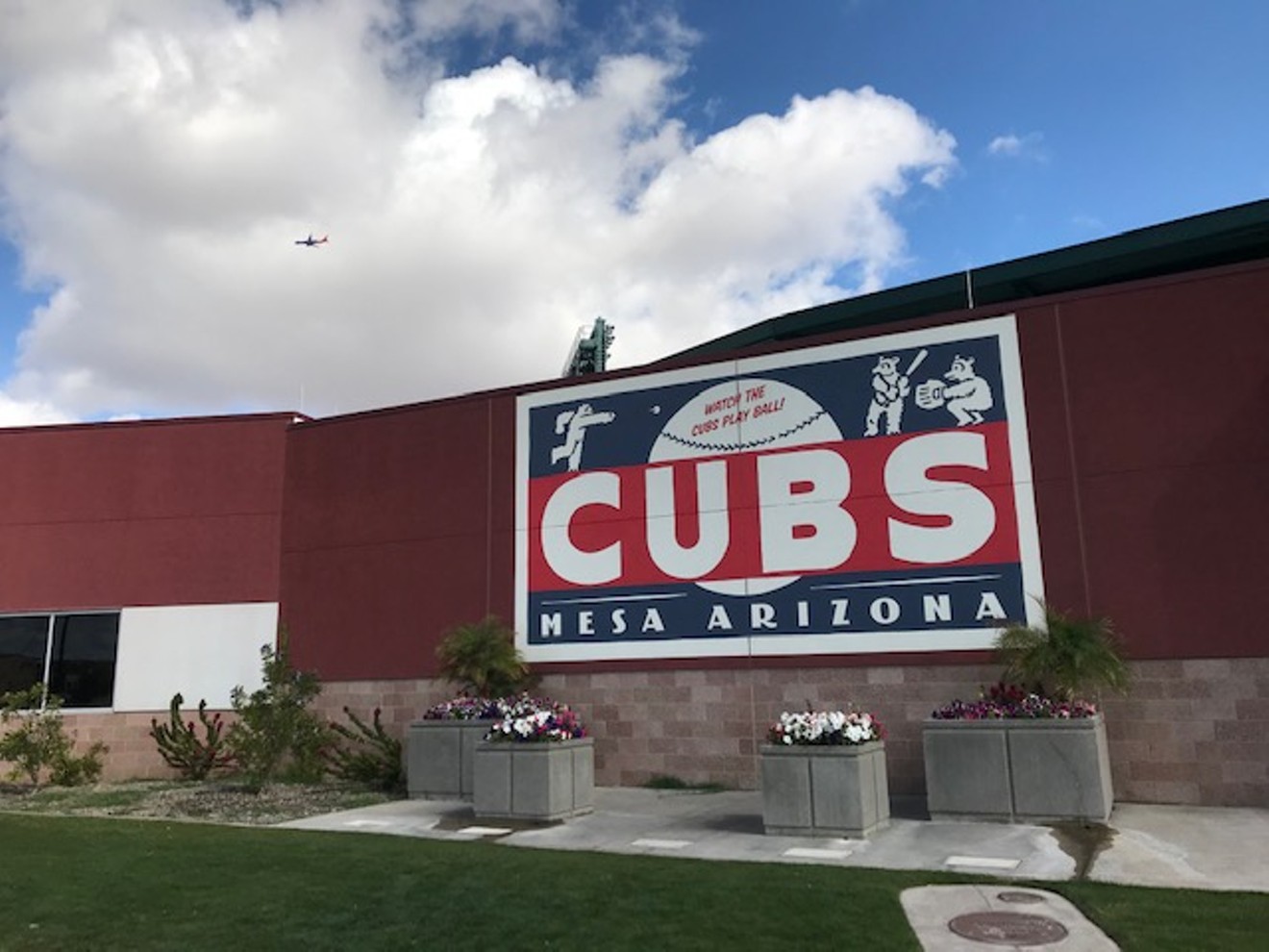The Cubs play ball for spring training at Sloan Park.