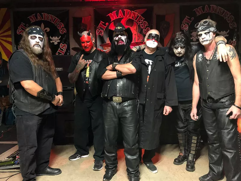 Image: Valley mainstays St. Madness bring the metal mayhem to Club 44 on Saturday, September 30, 2023.