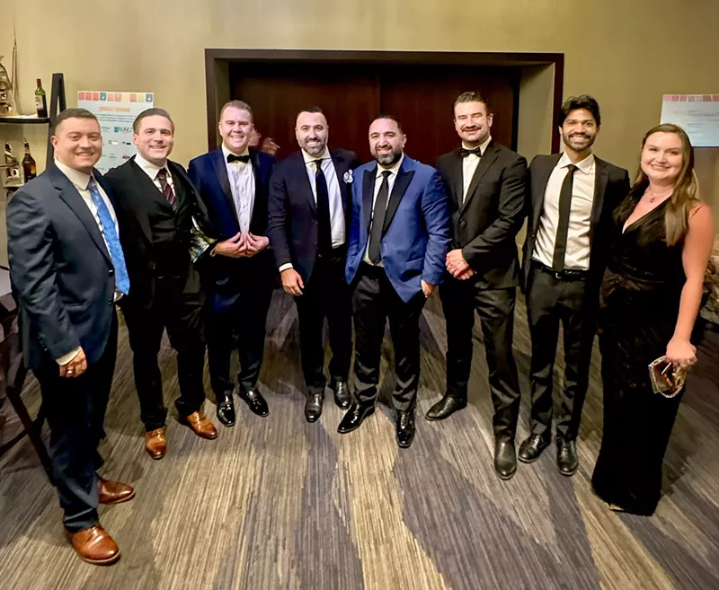 Image: Rafi Staff celebrate at the Los Abogados Gala.