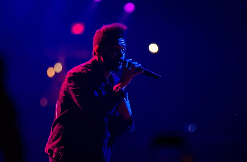 Image: The Weeknd performs live at Talking Stick Resort Arena on May 2, 2017.