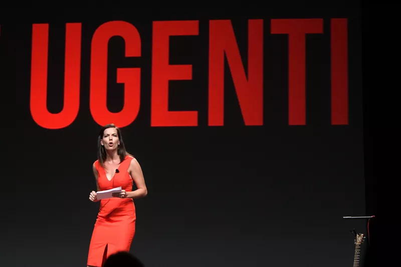 Image: Michelle Ugenti speaking at FreePac, hosted by FreedomWorks, in Phoenix.