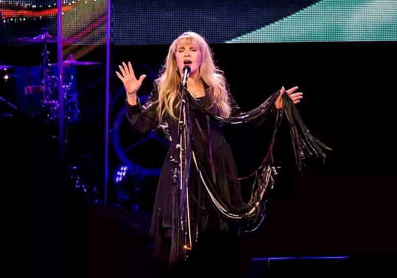 Image: Stevie Nicks during a 2016 concert.