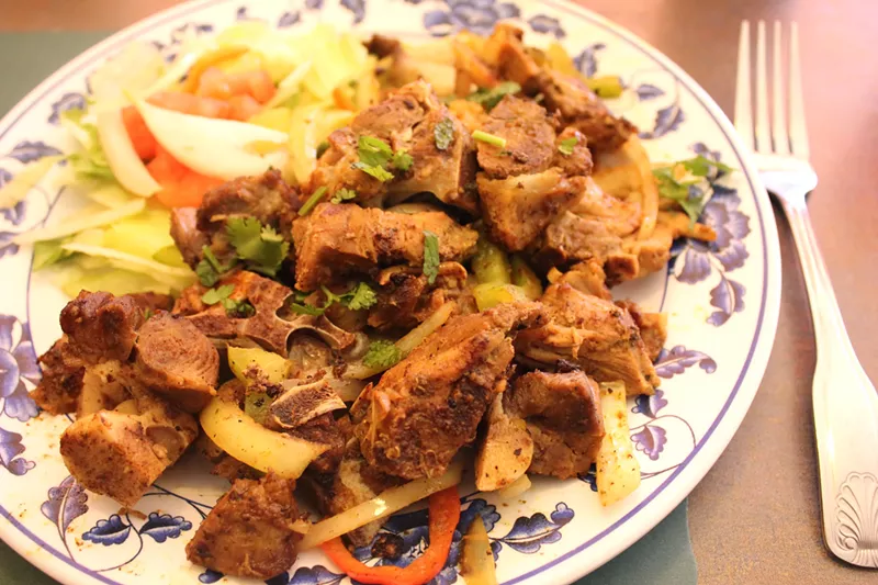 Image: Goat: one of the two most popular meats in Somalia.