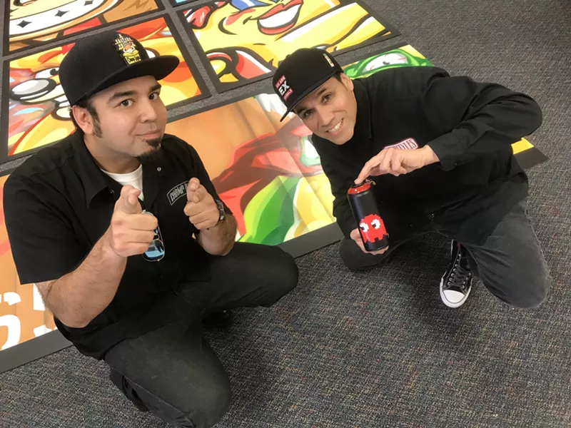 Image: Such (right) and Champ Styles.