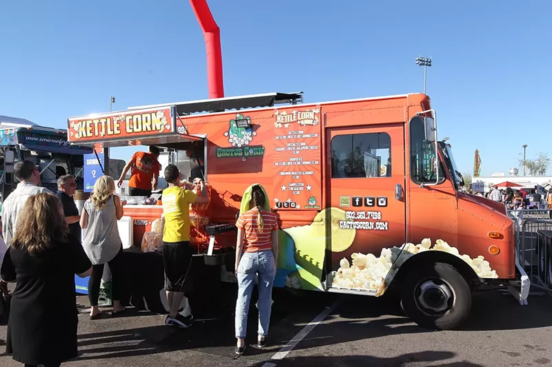 Image: Food trucks will park at Salt River Fields at Talking Stick.