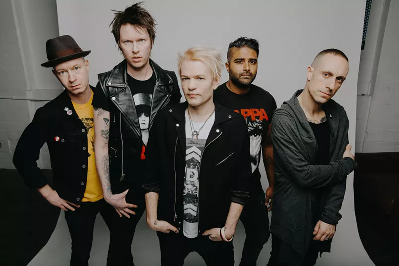 Image: Sum 41 celebrate 15 years of Chuck on October 20.